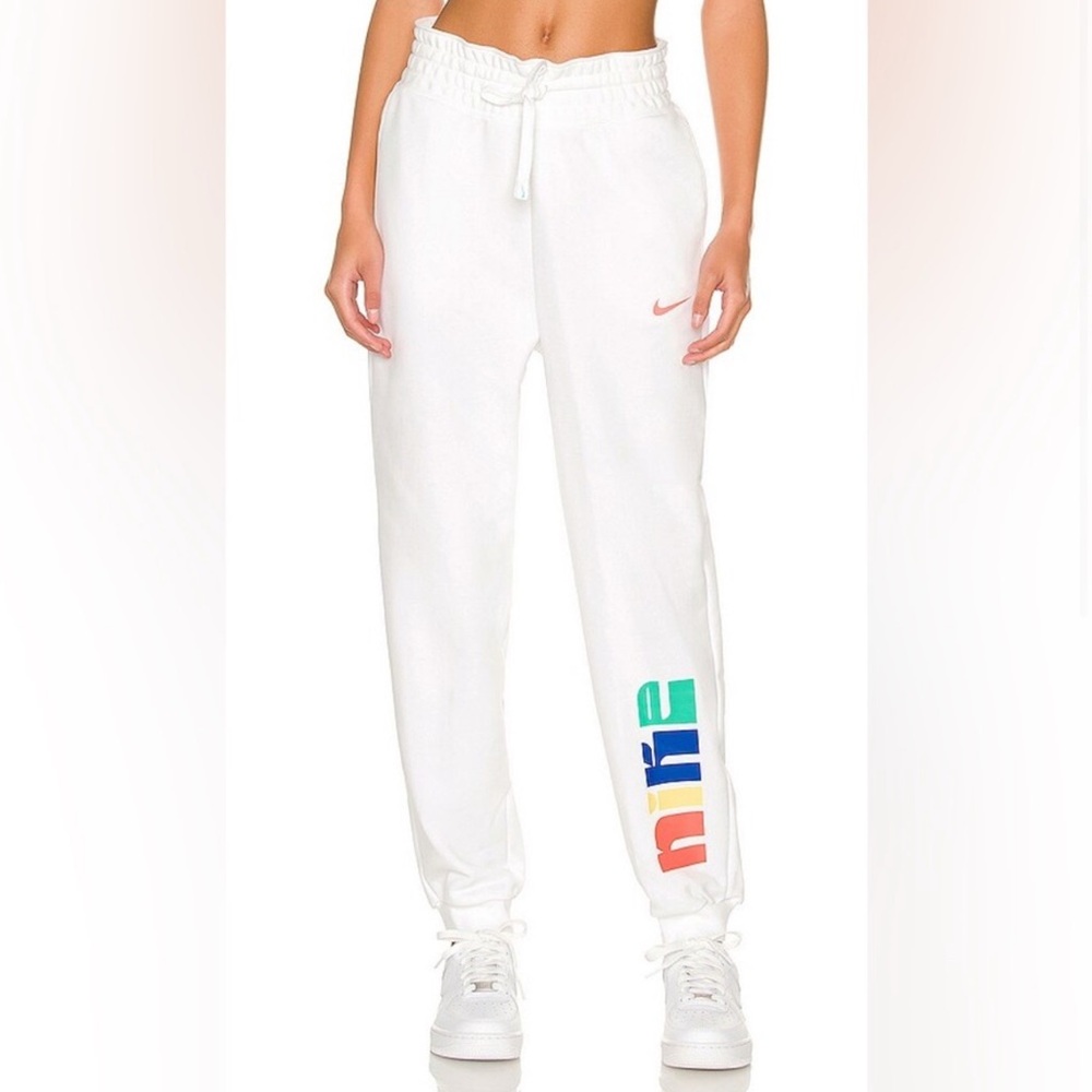 Nike Optimism White Sweatpants Size Small - Picture 11 of 11